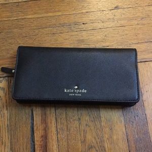 Kate Spade black wallet
